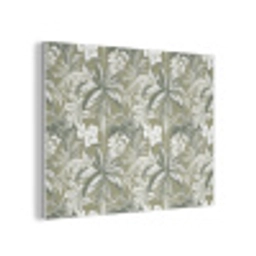 Botanisch - Bloemen - Groen PET vilt klein 837 -3d