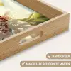 Bloesems - Zonlicht - Quote - Wit Dienblad Rechthoek middel -USP_HandgreepNL