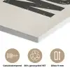 Japandi - Decoratie - Vintage - Zwart PET vilt klein -closeup_NL