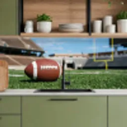 Football - Veld - Stadion - Sport keuken achterwand 2 middel -sfeer3