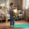 Hendrik herfstkatje Kinderkoffer - Blauw klein -sfeer2_NL
