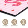 Amore vita sole - Roze - Hartjes aluminium wit klein -closeup_NL