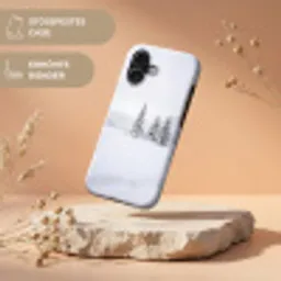 Fijnsparren - Sneeuw - Winter - Landschap - Stilte Toughcase MagSafe Apple iPhone 17 klein -USP_RandenV_DE