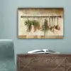 Hout - Keukengerei - Stilleven - Tegels canvas 2cm klein -sfeer4