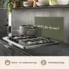 Whats for dinner? keuken achterwand spatscherm klein -usp_NL
