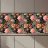 Dahlia - Bloemen - Patroon keuken achterwand 2 middel 871 zz_3dshopping
