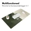 Japandi - Vogel - Groen Muismat XXL klein -sfeer4