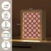 Retro - Madelief - Roze Light Box met kabel (Tafellamp) klein 925 -USP_NL