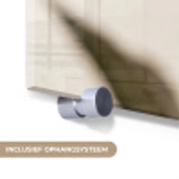 Paardenbloem - Minimalistisch - Wit plexiglas 5mm klein -zzsysteem_NL