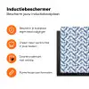 Chic -  Diamant - Blauw - Wit Inductie beschermer vinyl 3mm klein 276 -zzzzzzz-td-ups