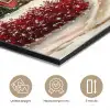Kerstsfeer - Landelijk - Rood aluminium wit klein -closeup_NL