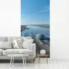 Strand - Schild - Water - Blauw fotobehang vinyl groot -woonkamer