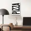Pizza - Japandi - Decoratie - Vintage aluminium wit klein -sfeer5