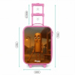 Tung Tung Tung Sahur Kinderkoffer - Roze klein -productfoto_formaten