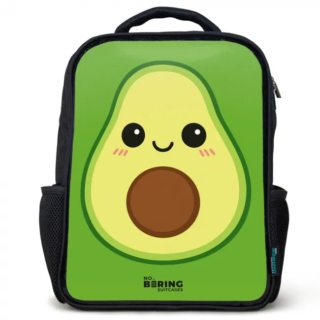 Rugzak kind - Zwart - Kawai - Avocado - Groen