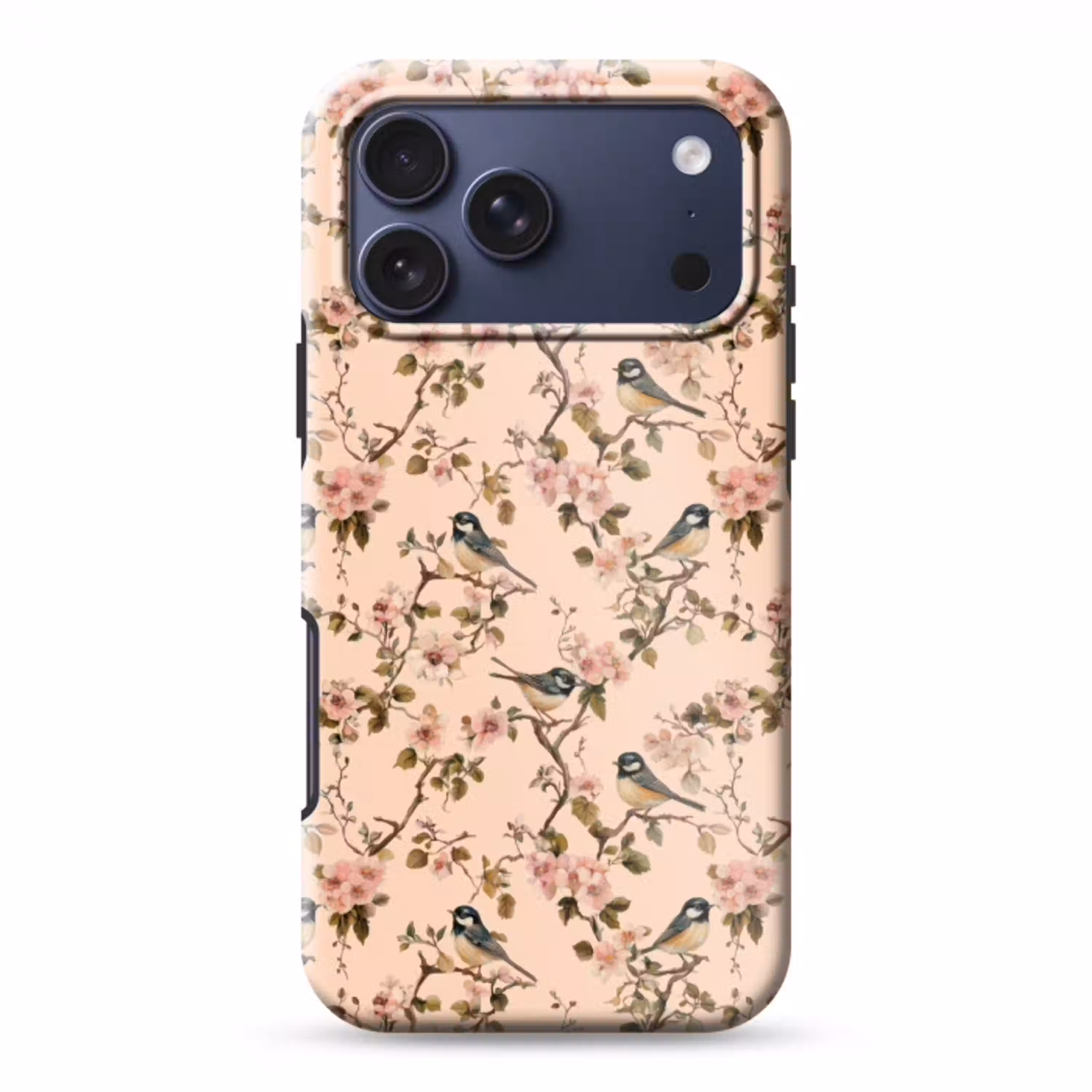 Bloesem - Koolmees - Roze Toughcase MagSafe Apple iPhone 17 Pro Max klein 1019 -3d