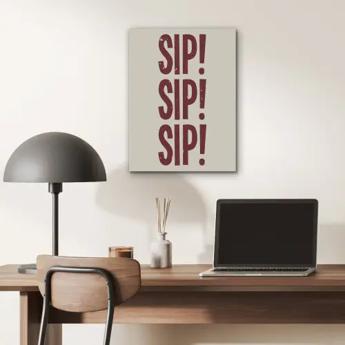 Japandi - Vintage - Decoratie - Rood PET vilt klein -sfeer5