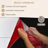 Vlinder - Rood - Minimalistisch keuken achterwand spatscherm klein -spatscherm_FR