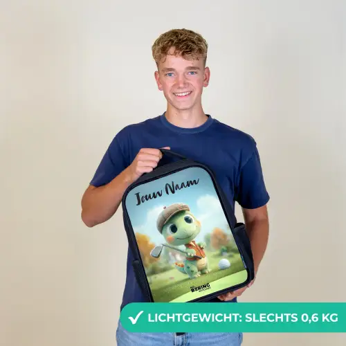 Golf - Dino - Groen Rugzak - Zwart middel -sfeer7_NL