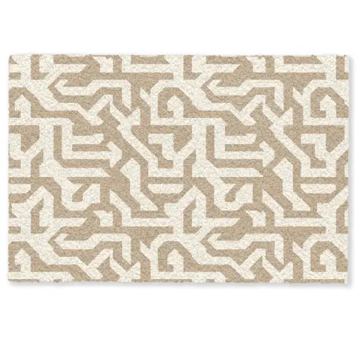 Modern - Abstract - Beige Deurmat klein 898 -zkaufland3d