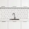Grafisch - Patroon - Modern keuken achterwand 2 middel 871 -3d