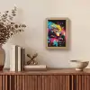 Graffiti - Sport - Auto - Formule 1 - Autosport Light Box met kabel (Tafellamp) klein -sfeer2