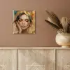 Vrouwen - Portret - Luxe - Goud plexiglas 5mm klein -sfeer5