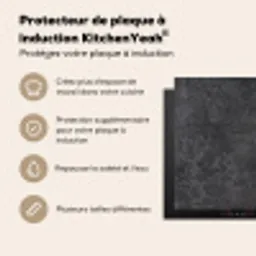 Verstilde Duisternis Inductie beschermer vinyl 3mm middel -usfeer2_FR