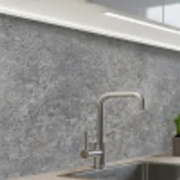 Patronen - Industrieel - Beton keuken achterwand 2 middel 865 -zzzz3d_schuin