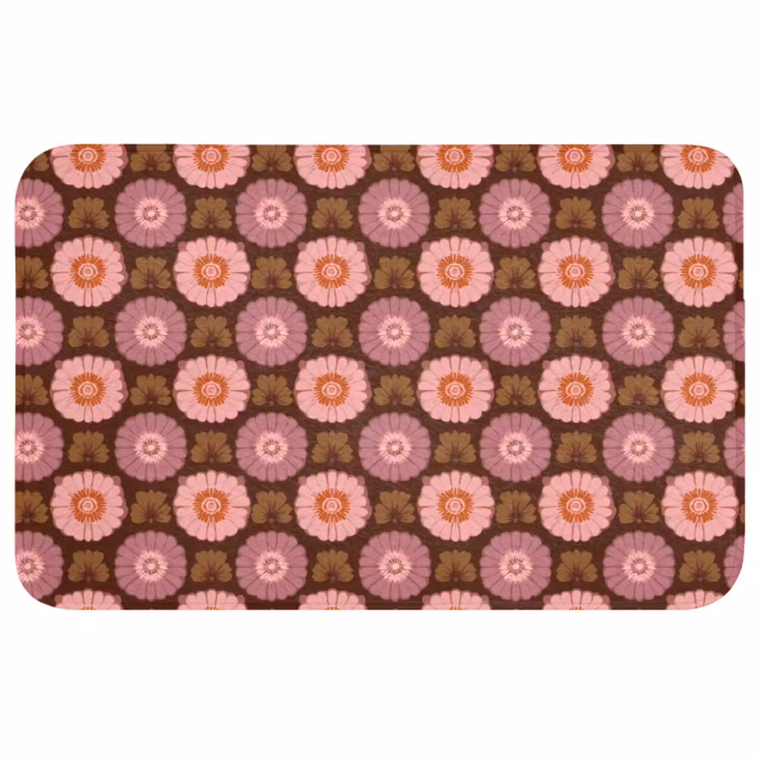 Badmat - Retro - Madelief - Roze