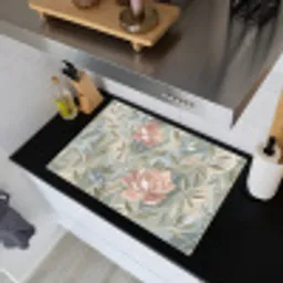 Elegant - Romantiek - Roze Inductie beschemer met haakjes klein -sfeer1