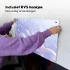 Pastel - Bubbels - Dromerig Inductie beschemer met haakjes klein -ky-ophangen-nl