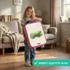 Betonmixer - Getekend - Groen Kinderkoffer - Roze klein -sfeer2_NL