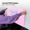 Tequila texted you - Roze - Blauw Inductie beschemer met haakjes klein -ky-ophangen-nl