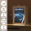Auto - Blauw - Jongens - Kind Light Box met kabel (Kinderlampje) klein -USP_NL