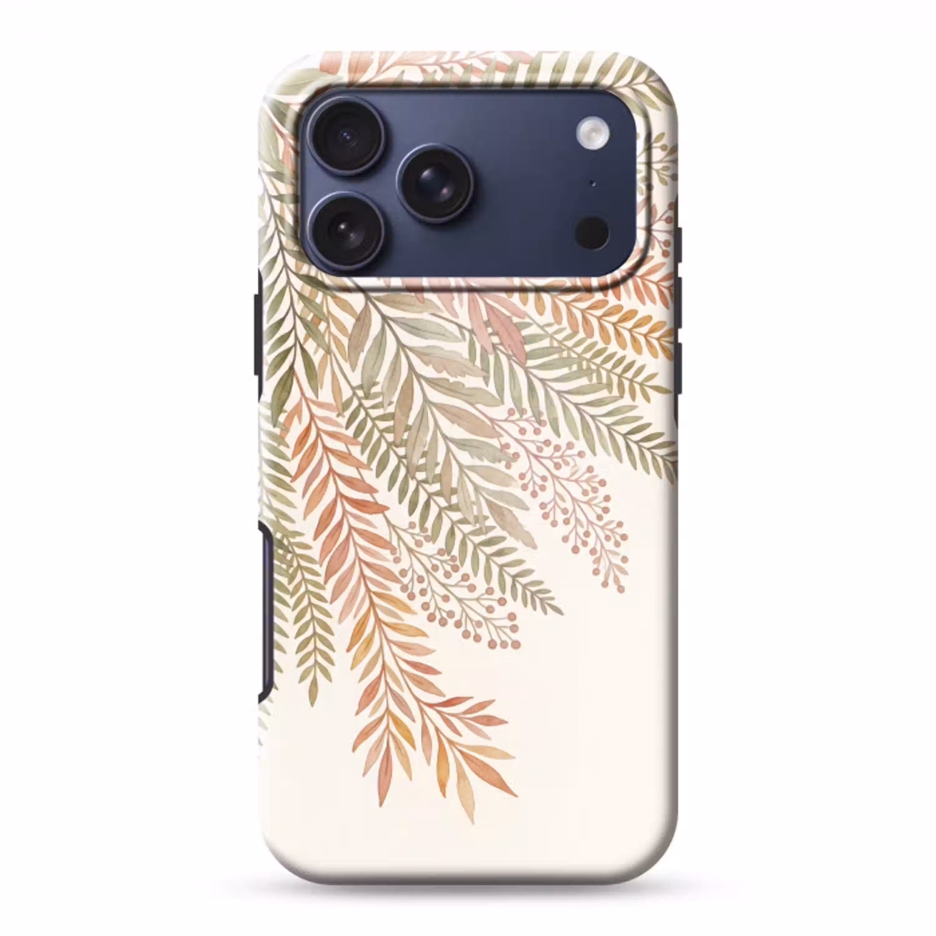 Botanisch - Aquarel - Kleurrijk Toughcase MagSafe Apple iPhone 17 Pro Max klein -3d