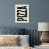 Pizza - Decoratie - Japandi - Vintage poster papier klein -sfeer2
