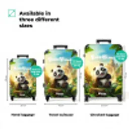 Peter Panda NBS - Handbagage koffer - Kinderen Unisex middel zzzzzzVergelijking_3EN