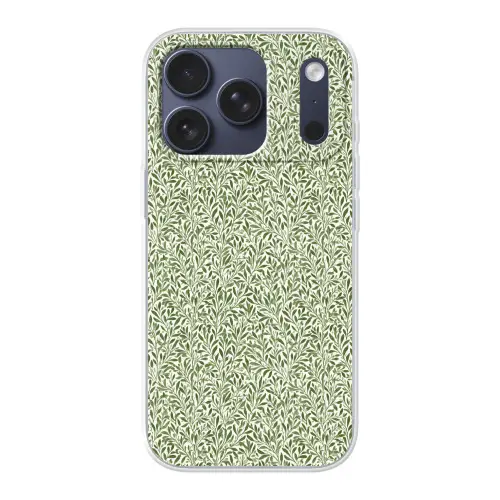Botanisch - Takken - Groen Telefoonhoesje iPhone 17 Pro klein 878 -3d