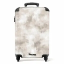 Organisch - Patroon - Gemêleerd NBS - Handbagage koffer - Volwassenen Unisex middel -productfoto_recht