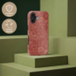 Bloemen - Motief - Rood Toughcase MagSafe Apple iPhone 17 klein 1017 -USP_PrintM_DE