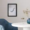 Chilipeper - Keramiek - Blauw fotolijst zwart zonder passe partout klein -sfeer4