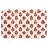 Botanisch - Patroon - Bordeaux Badmat klein 997 -3d