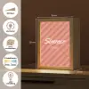Simmer - Hartjes - Strepen - Roze Light Box met kabel (Wandlamp) klein -USP_websiteoverzichtNL