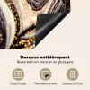 Kosmische Golven met Gouden Sterrenstof Inductie beschermer vinyl 3mm middel -usfeer4_FR
