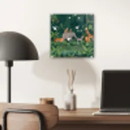 Tropisch - Jungle -  Groen plexiglas 5mm klein -sfeer6
