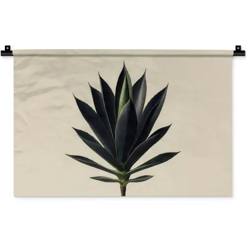 Agaveplant - Symmetrisch - Groen Wandkleed katoen klein -zz3d