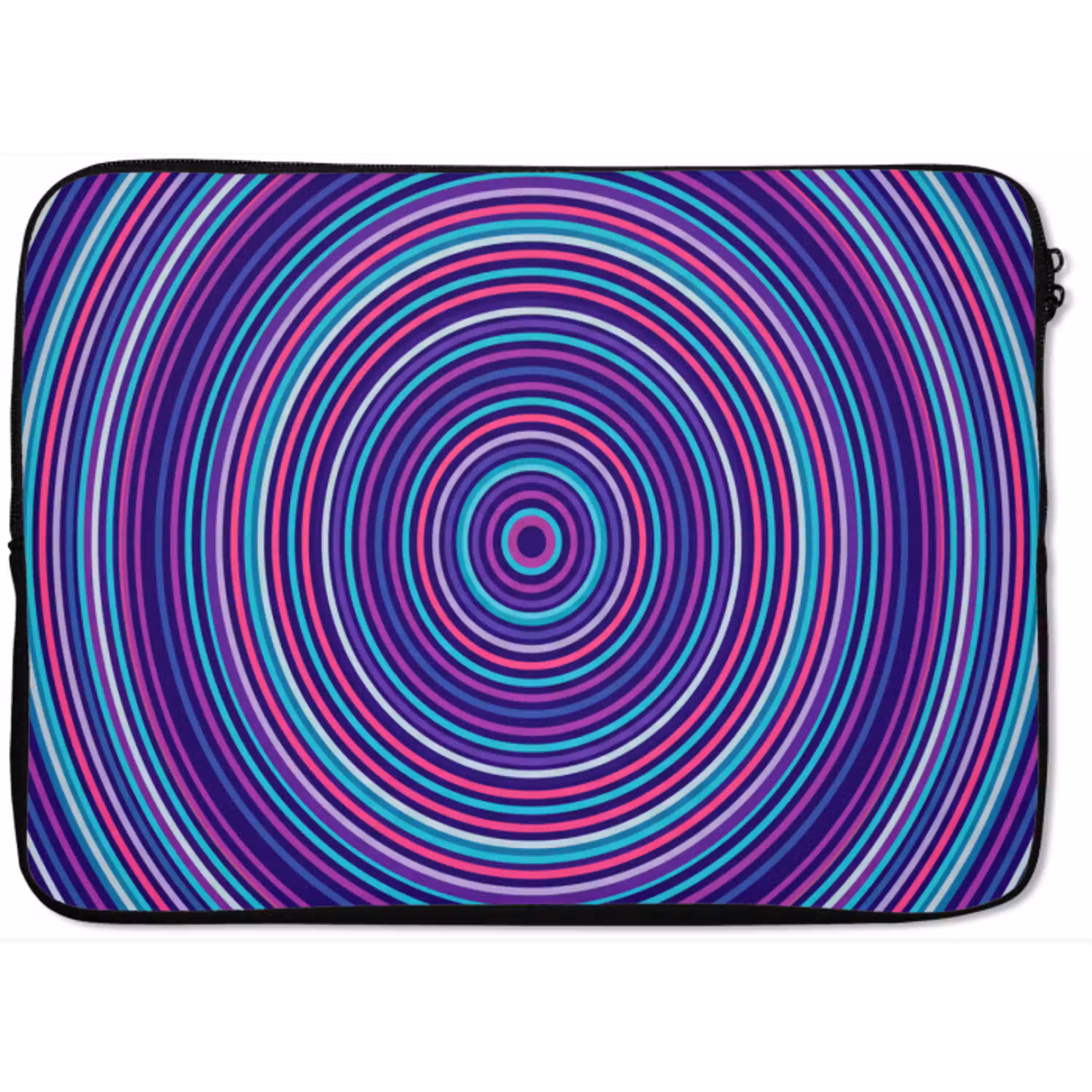 Abstract - Cirkels - Kleurrijk laptophoes neopreen klein -zkaufland3dotto