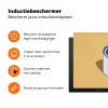 Blikje - Minimalistisch - Blauw - Illustratie Inductie beschermer vinyl 3mm klein -zzzzzzz-td-ups
