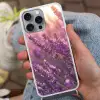 Lavendel - Paars - Zonlicht Hoesje iPhone 16 Pro Max met koord klein -sfeer3